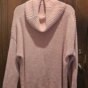 ellos Blush Pink Cowl Neck Sweater
